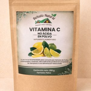 Vitamina C no Acida (en polvo)